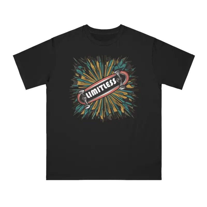 Limitless Graphic Cotton Tee - Organic Adventure Wear - DipaliZ