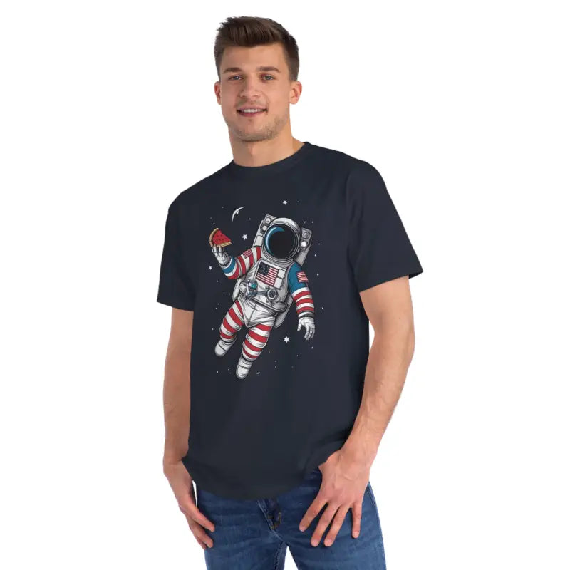 Astronaut Pie Tee - Cozy Playful Space Design - DipaliZ