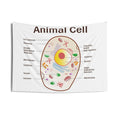 Animal Cell Educational Wall Tapestry - Science Decor - DipaliZ