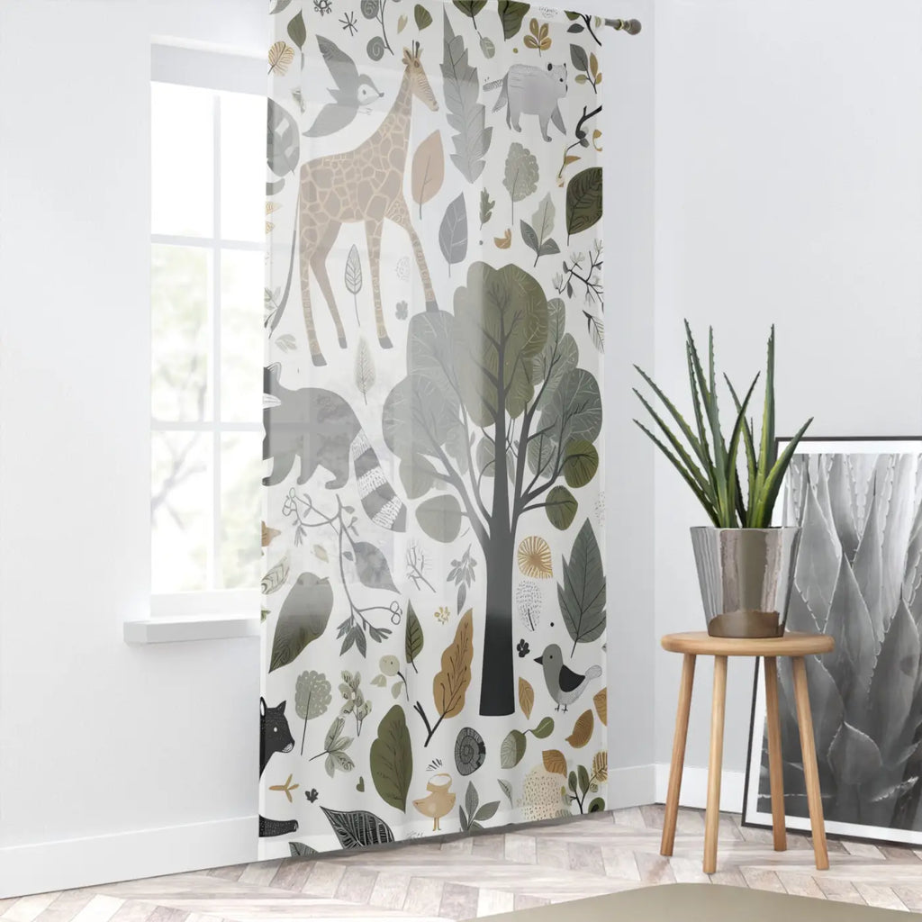 Chic Animal Window Curtains - Bring Nature Home - DipaliZ