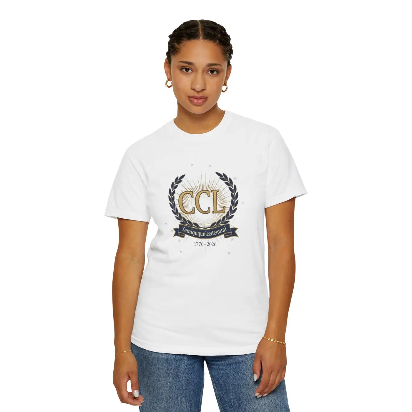 250 Years Commemorative Tee - Garment Dyed Vintage Feel - DipaliZ