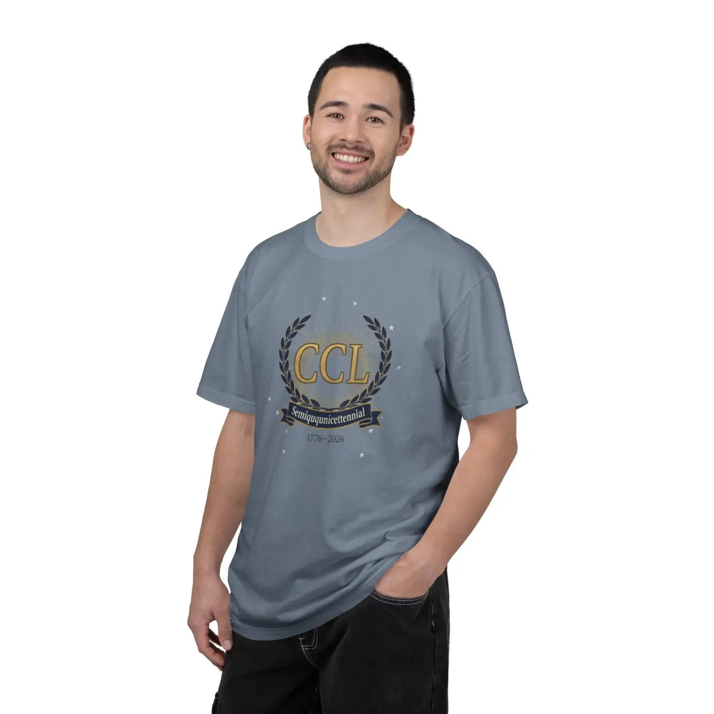 250 Years Commemorative Tee - Garment Dyed Vintage Feel - DipaliZ