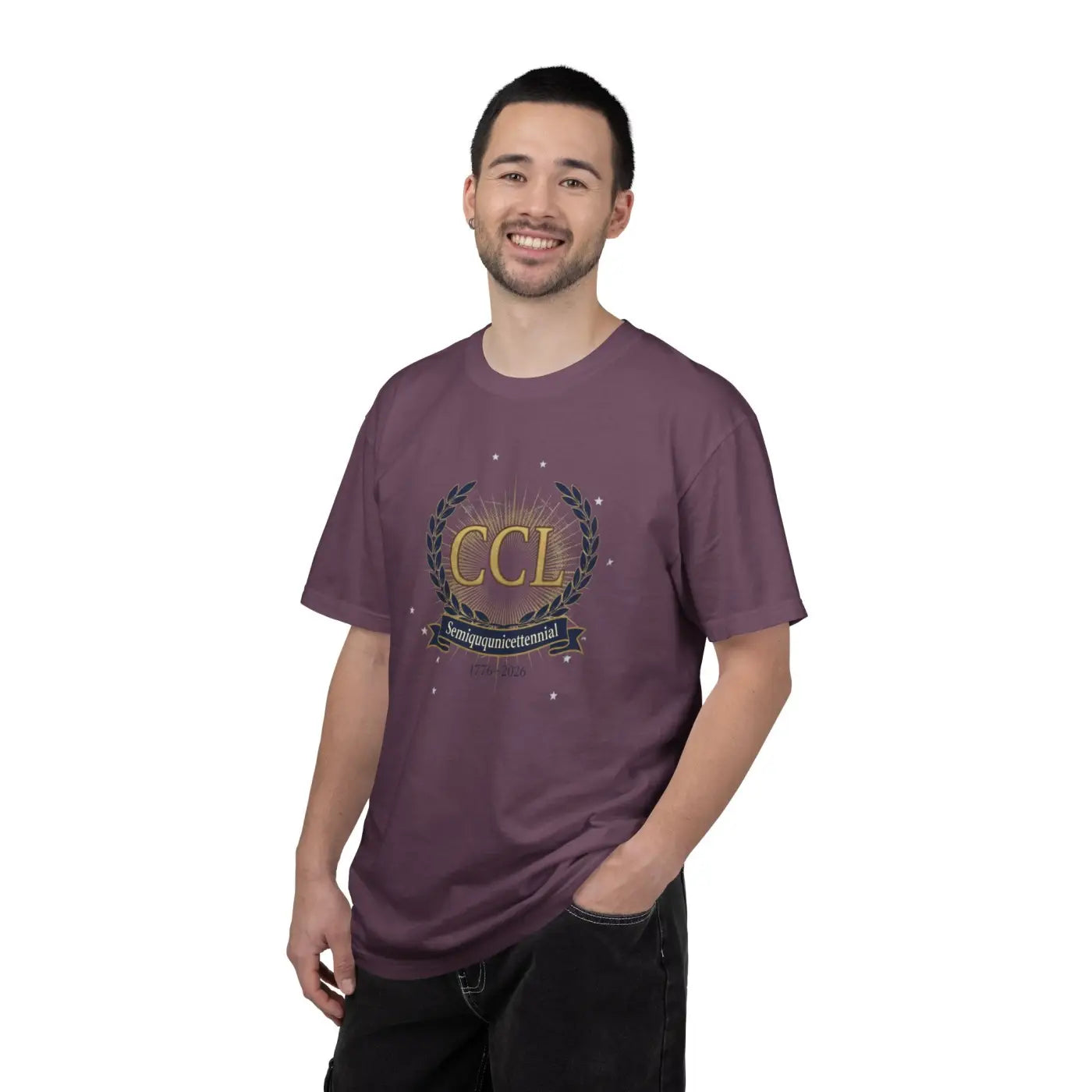 250 Years Commemorative Tee - Garment Dyed Vintage Feel - DipaliZ