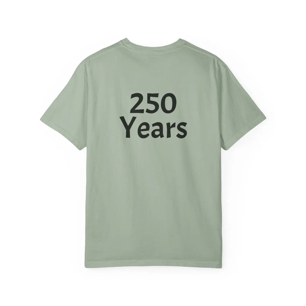 250 Years Commemorative Tee - Garment Dyed Vintage Feel - DipaliZ
