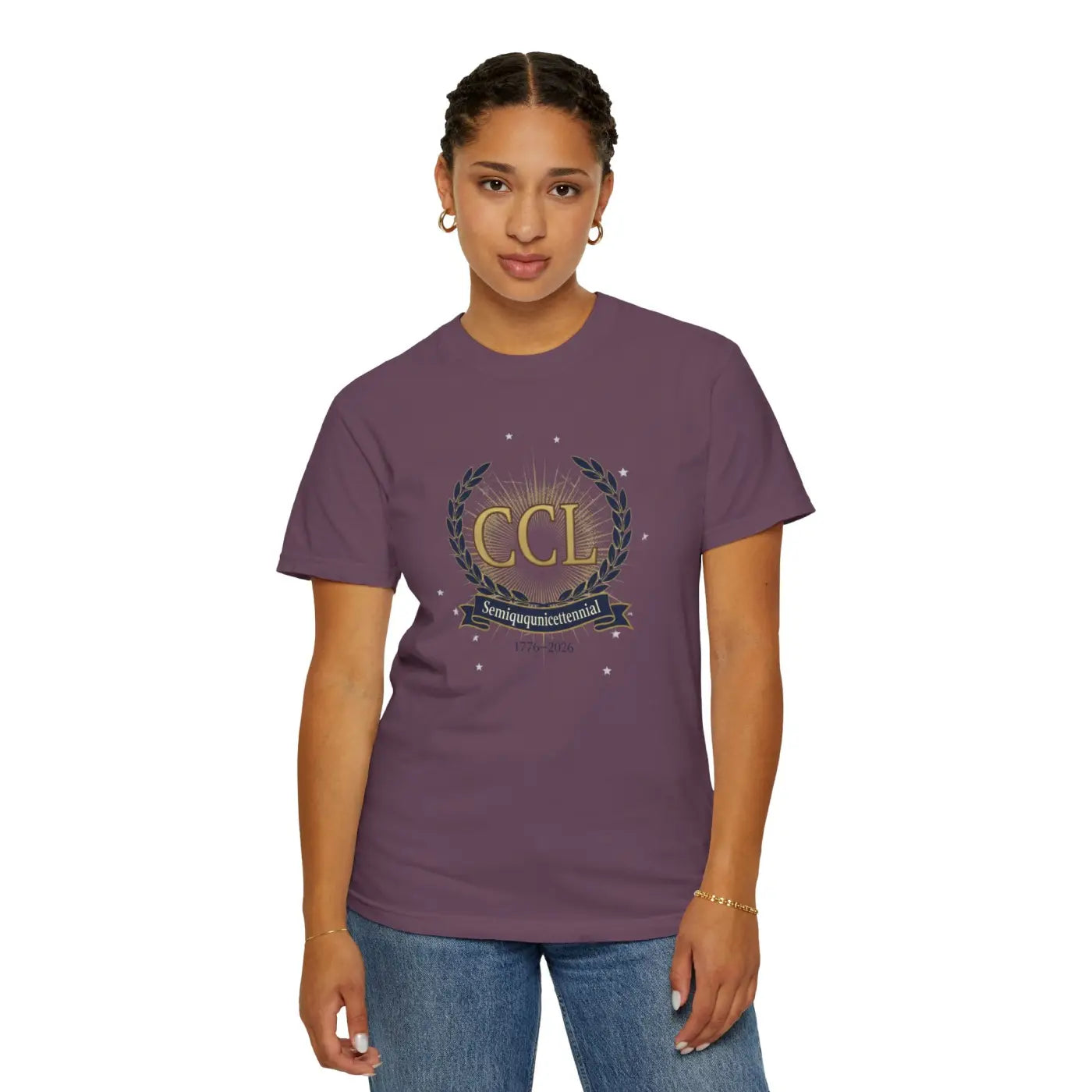 250 Years Commemorative Tee - Garment Dyed Vintage Feel - DipaliZ