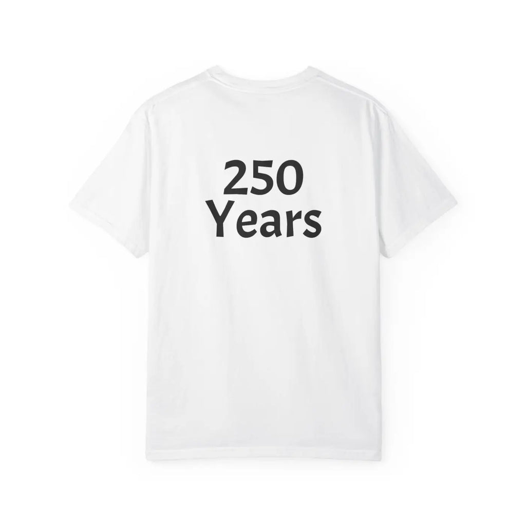 250 Years Commemorative Tee - Garment Dyed Vintage Feel - DipaliZ