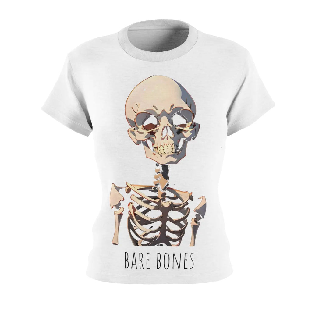 Skeleton Tee - Bare Bones Halloween Style - DipaliZ