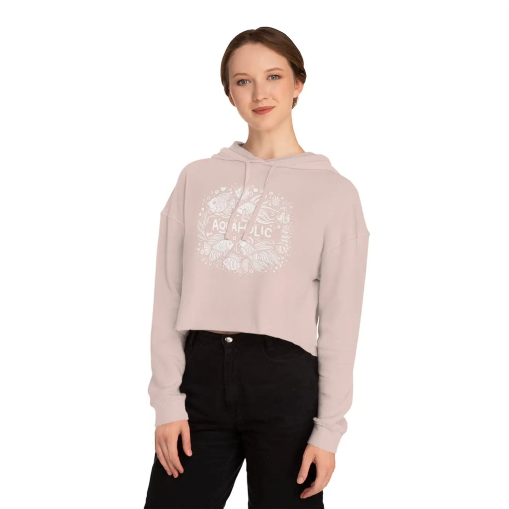 Holic Cropped Hoodie - Beach Vibes Comfort - DipaliZ