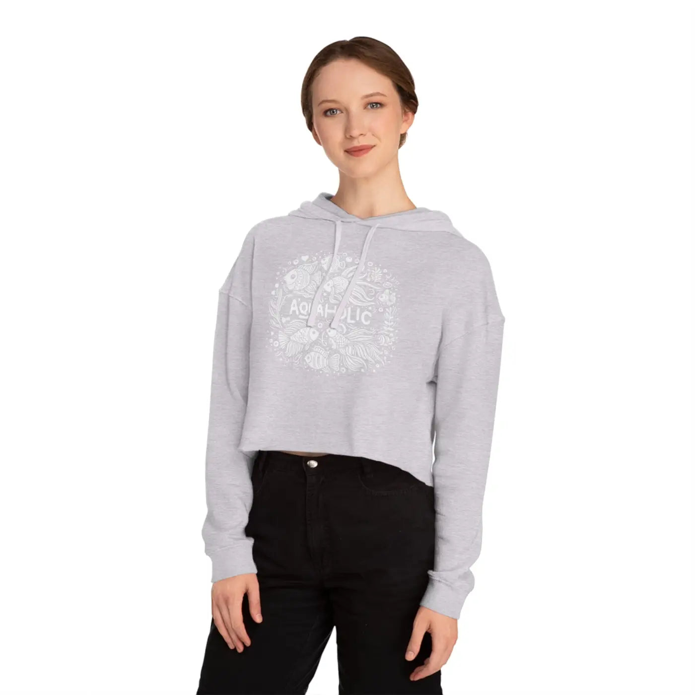 Holic Cropped Hoodie - Beach Vibes Comfort - DipaliZ