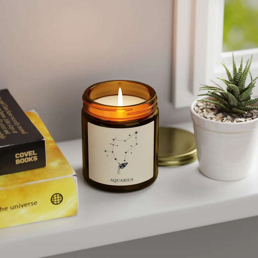 Coconut Apricot Wax Candles - Natural Cotton Wick - DipaliZ