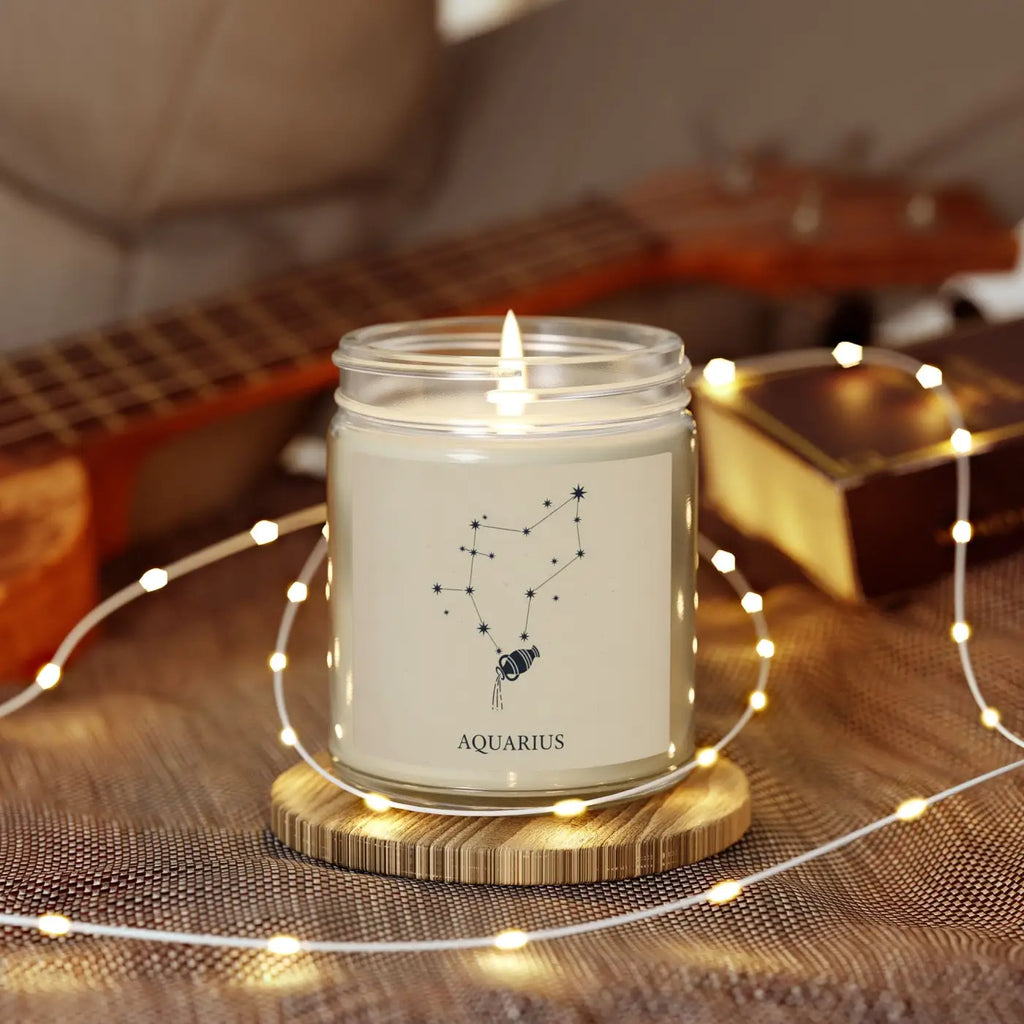 Coconut Apricot Wax Candles - Natural Cotton Wick - DipaliZ