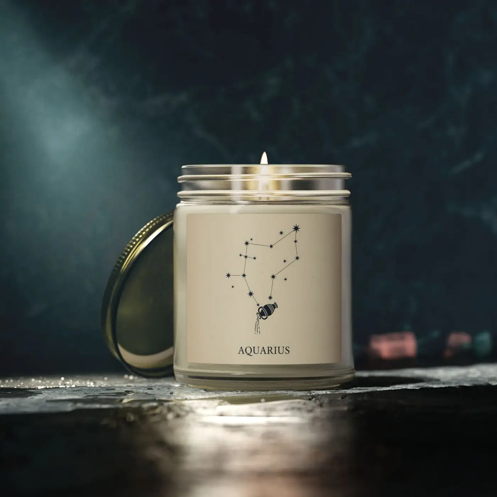 Coconut Apricot Wax Candles - Natural Cotton Wick - DipaliZ