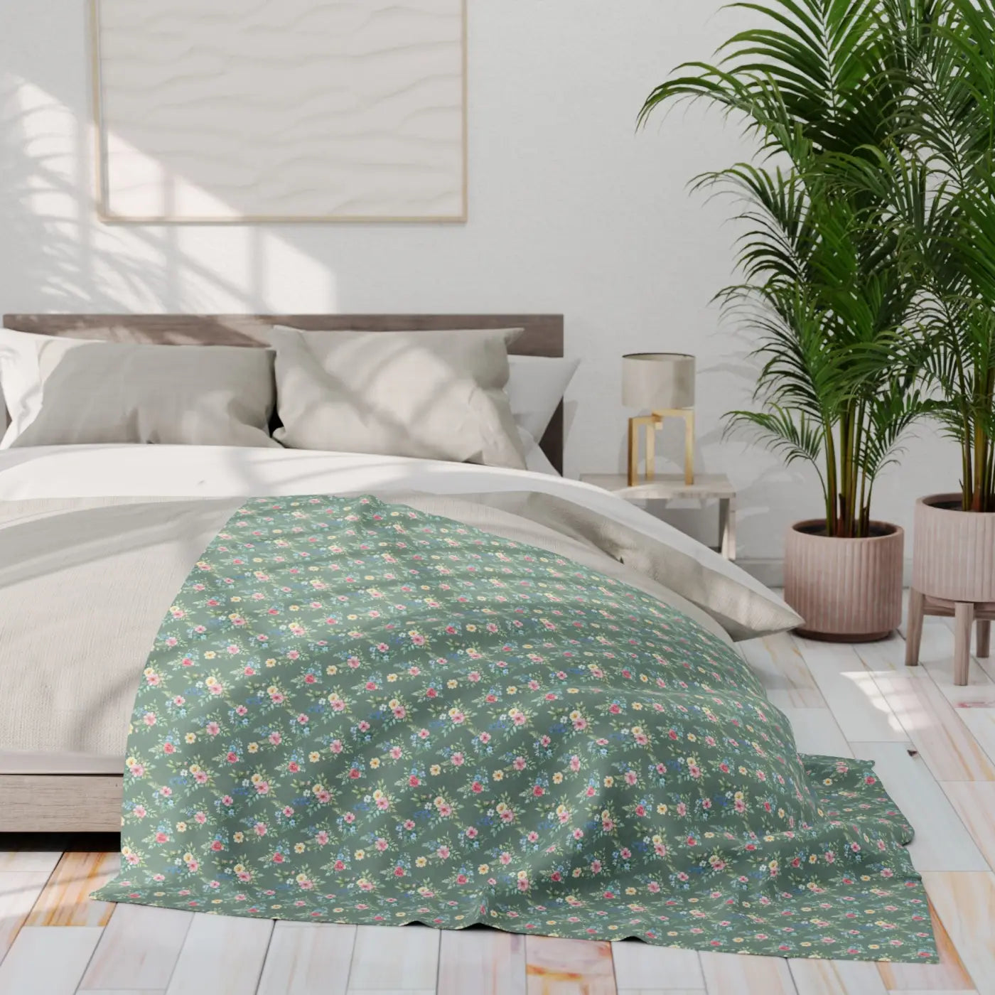 Arctic Fleece Blanket - Dreamy Pastels Winter Comfort - DipaliZ