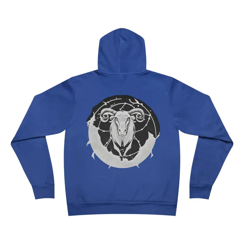 Aries Sponge Fleece Pullover - Zodiac Fire Spirit - DipaliZ