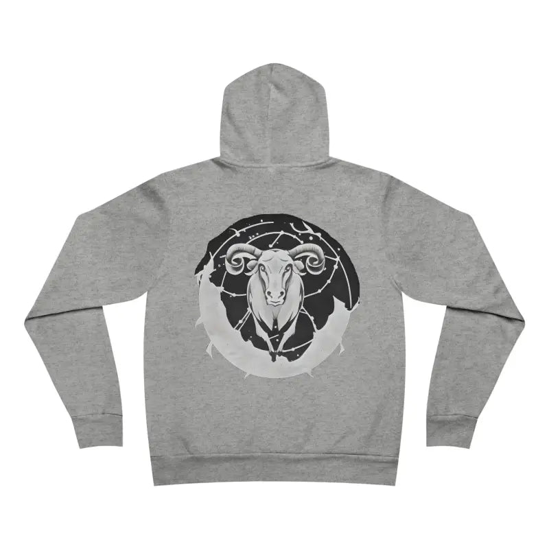 Aries Sponge Fleece Pullover - Zodiac Fire Spirit - DipaliZ