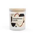 Frosted Glass Aromatherapy Candle - Stress Relief Glow - DipaliZ