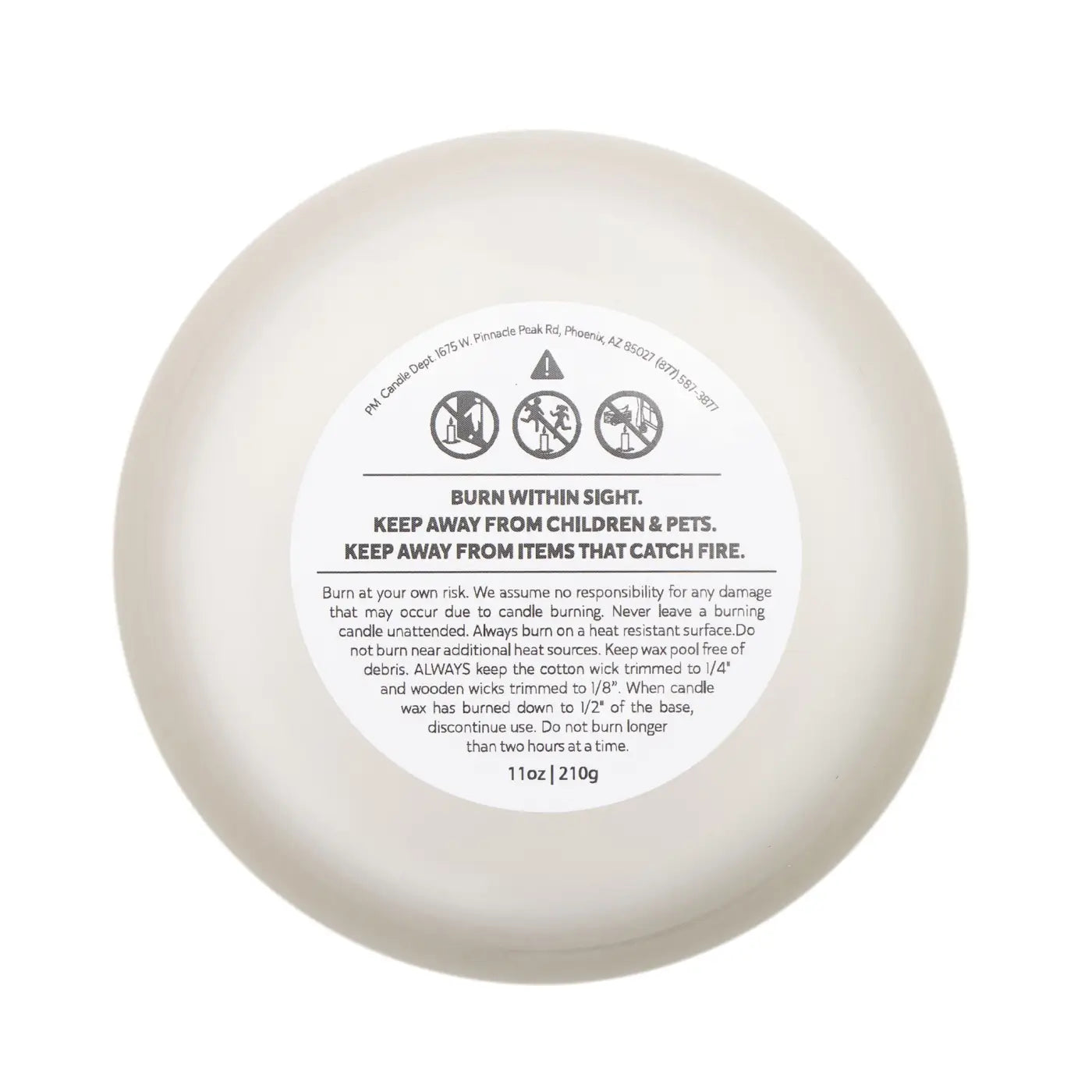 Frosted Glass Aromatherapy Candle - Stress Relief Glow - DipaliZ