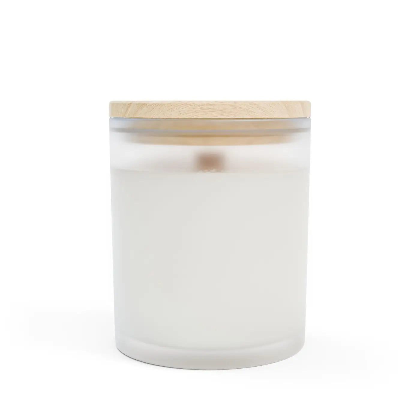 Frosted Glass Aromatherapy Candle - Stress Relief Glow - DipaliZ