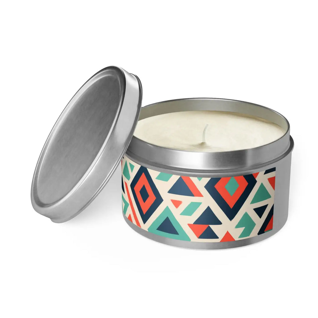 Aromatherapy Tin Candle - Lead-Free Cotton Wick - DipaliZ