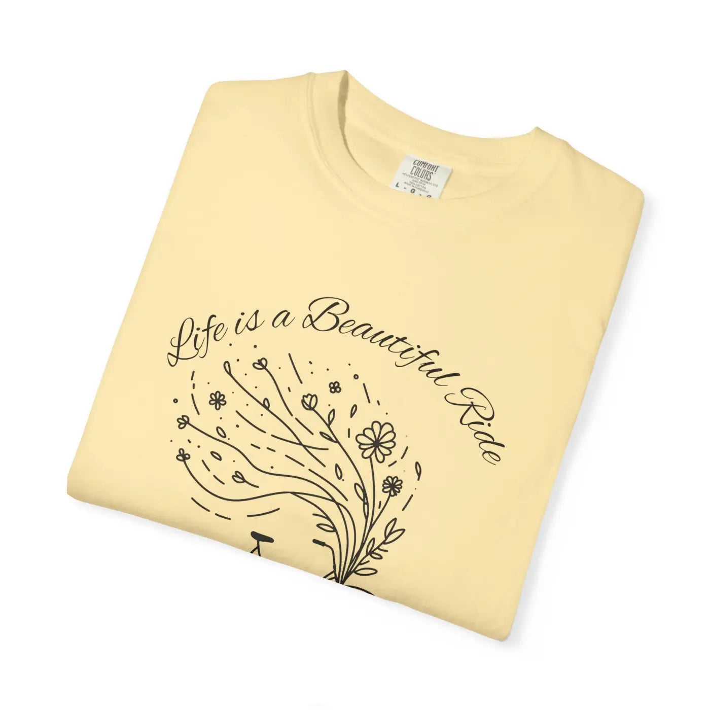 Artistic Bicycle Graphic Tee - Unisex Comfort Style - DipaliZ