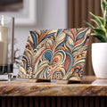 Artistic Ceramic Photo Tile - Colorful Wall Decor - DipaliZ
