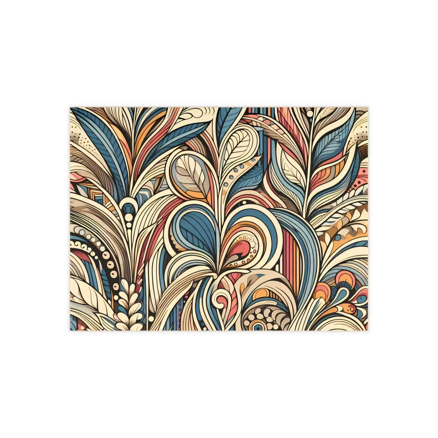 Artistic Ceramic Photo Tile - Colorful Wall Decor - DipaliZ
