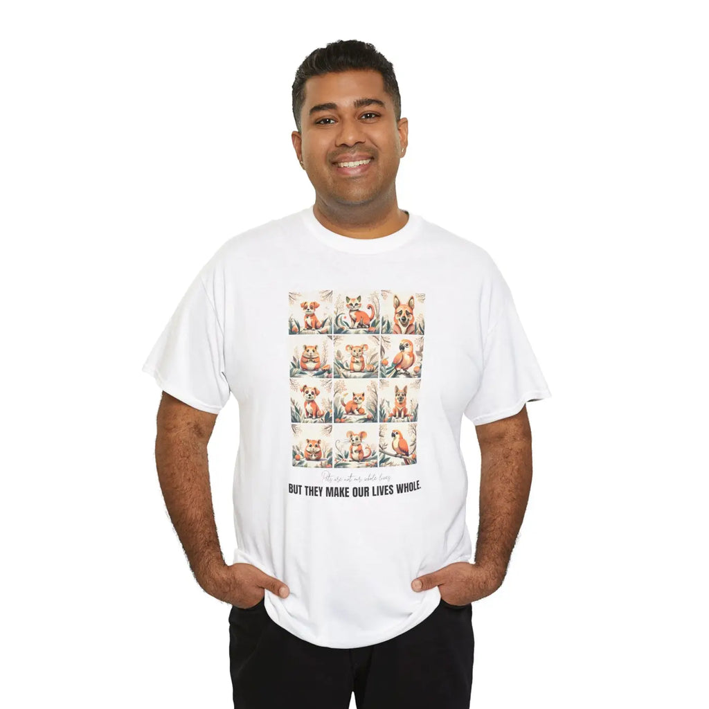 Vibrant Unisex Heavy Cotton Tee - Comfort and Style - DipaliZ