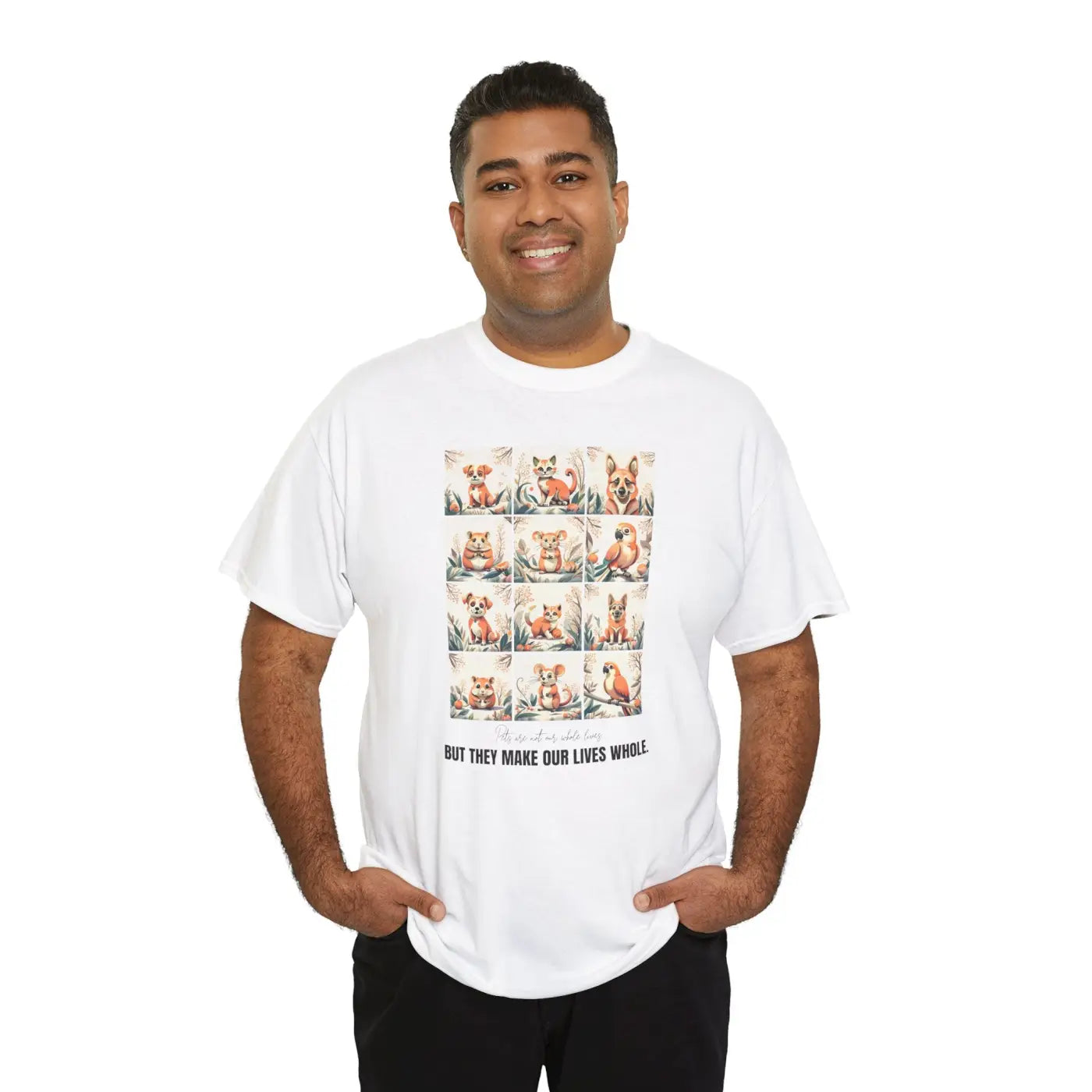 Vibrant Unisex Heavy Cotton Tee - Comfort and Style - DipaliZ