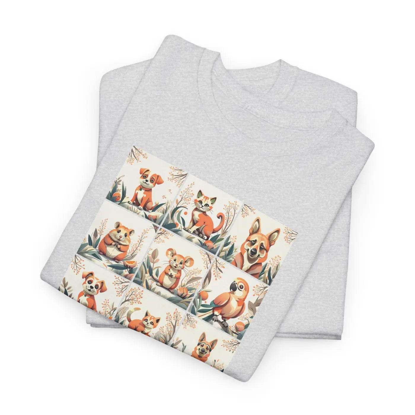 Vibrant Unisex Heavy Cotton Tee - Comfort and Style - DipaliZ