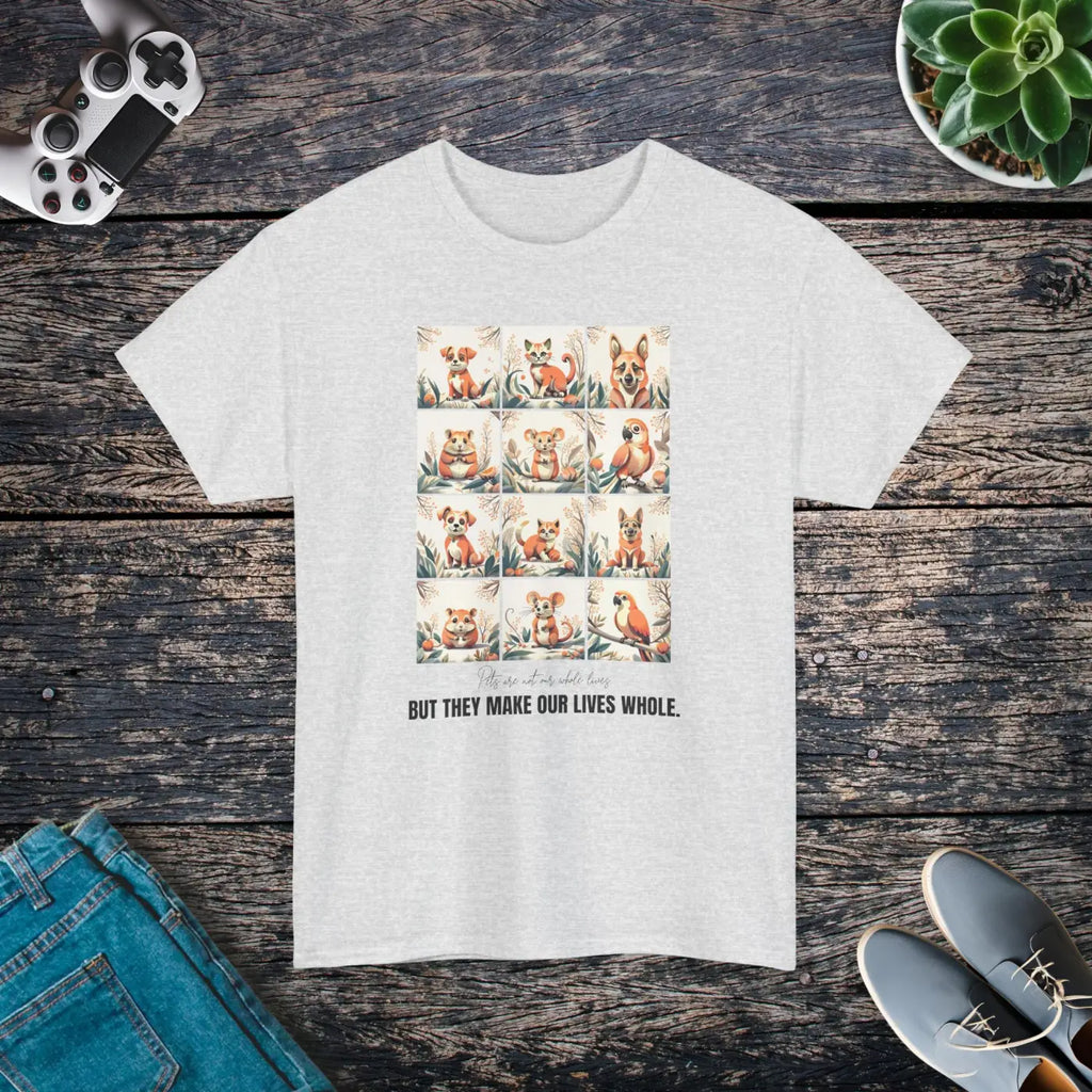 Vibrant Unisex Heavy Cotton Tee - Comfort and Style - DipaliZ