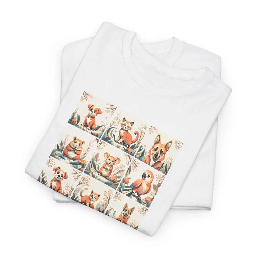 Vibrant Unisex Heavy Cotton Tee - Comfort and Style - DipaliZ