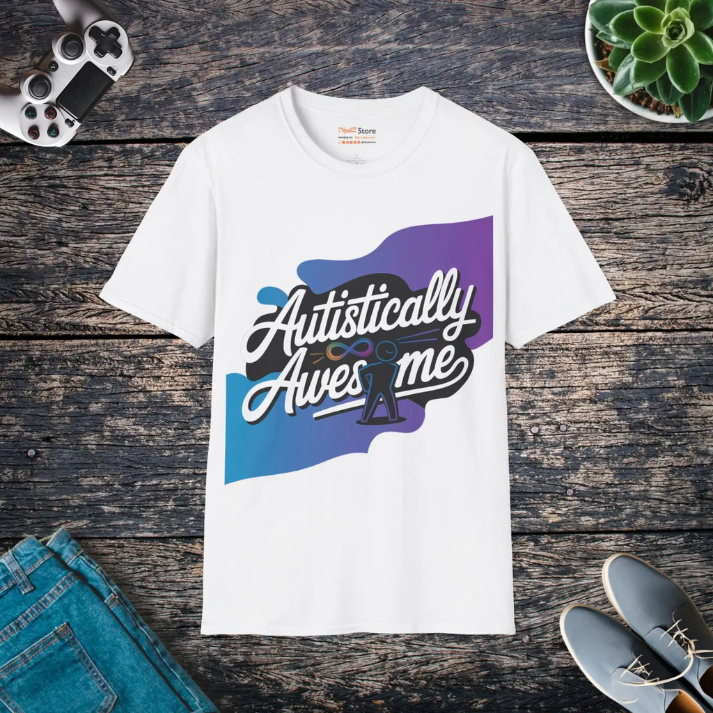Artistically Awesome Unisex Softstyle Tee - Artistic Flair - DipaliZ