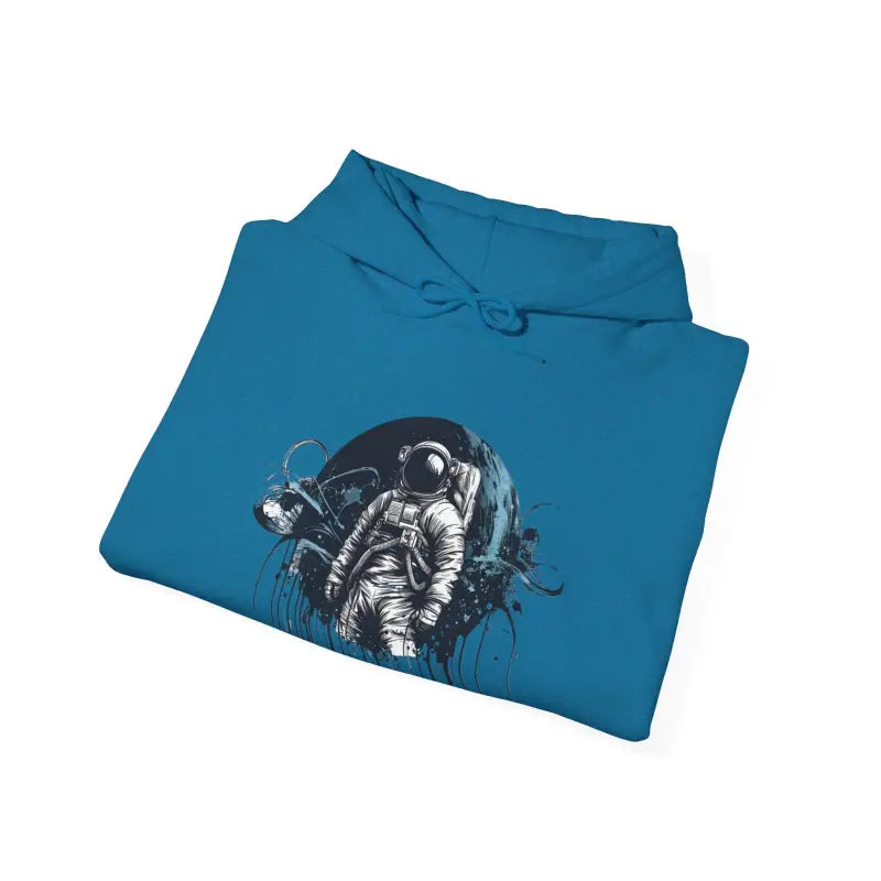 Astronaut In Space Hoodie - Cosmic Eco-Friendly Gift - DipaliZ