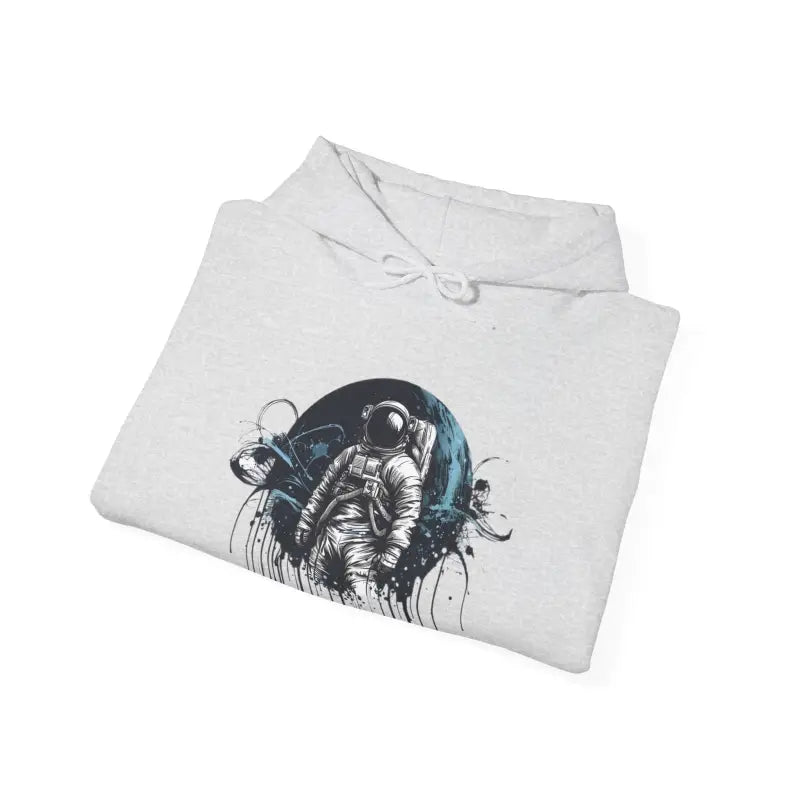 Astronaut In Space Hoodie - Cosmic Eco-Friendly Gift - DipaliZ
