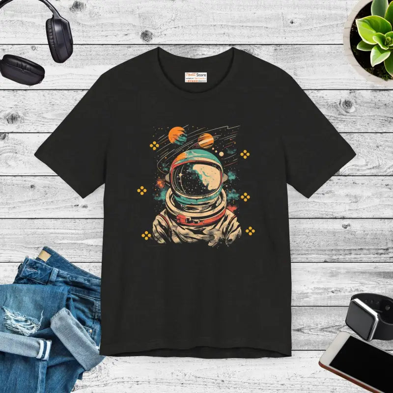 Galaxy Unisex Jersey Short Sleeve Tee - Astronaut Design - DipaliZ