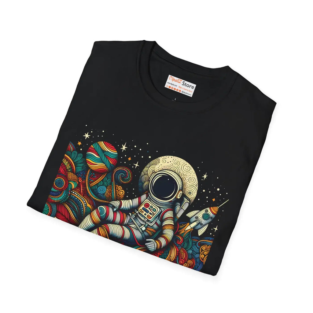 Galactic Cosmos Unisex Softstyle Tee - Ring-Spun Cotton - DipaliZ