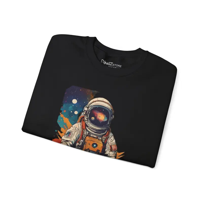 Astronaut Crewneck Sweatshirt - Unisex Heavy Blend Space - DipaliZ