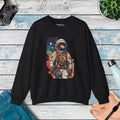 Astronaut Crewneck Sweatshirt - Unisex Heavy Blend Space - DipaliZ