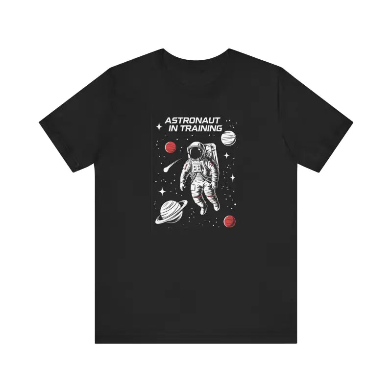 Space Unisex Jersey Tee - Blast Off Astronaut Design - DipaliZ