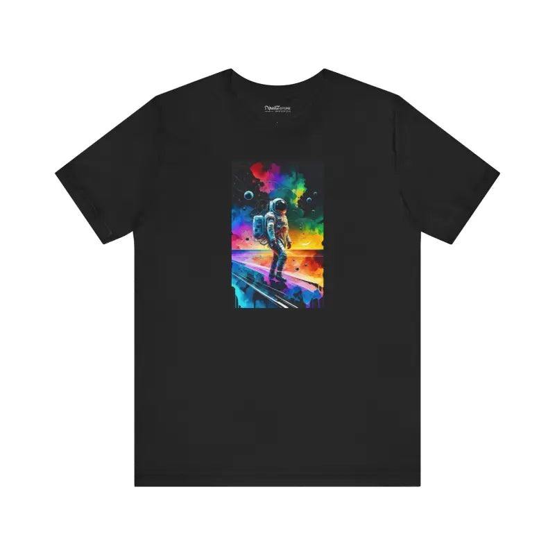 Astronaut Short Sleeve Tee - Unisex Cotton Comfort - DipaliZ