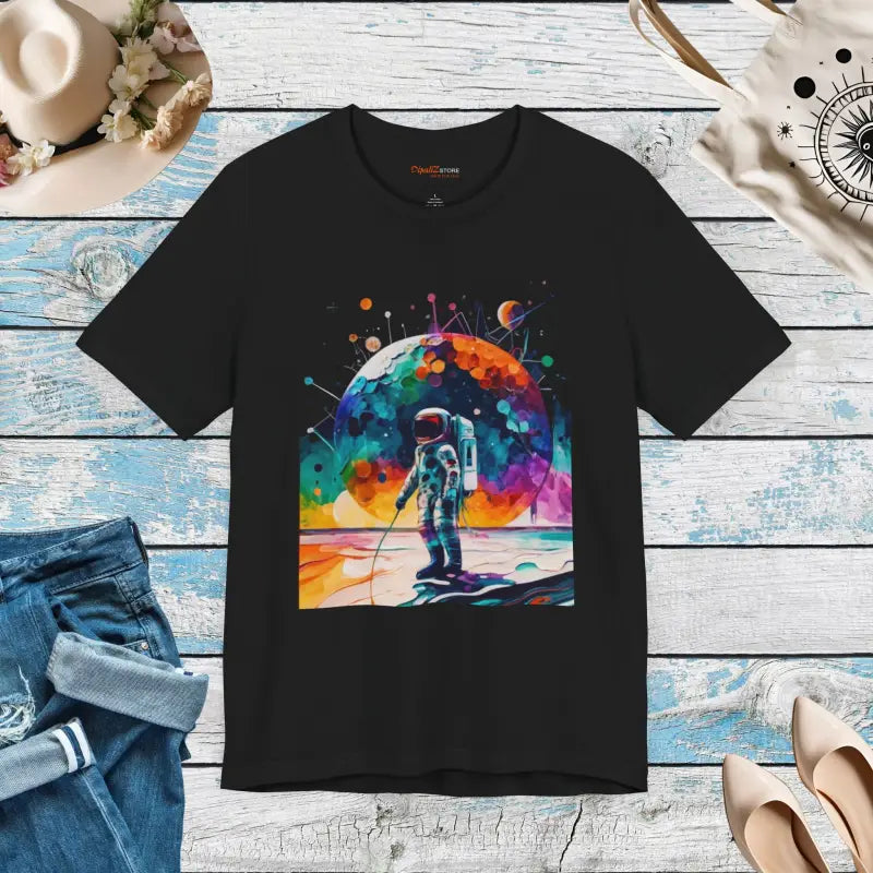 Astronaut Unisex Jersey Short Sleeve Tee - Cotton Comfort - DipaliZ