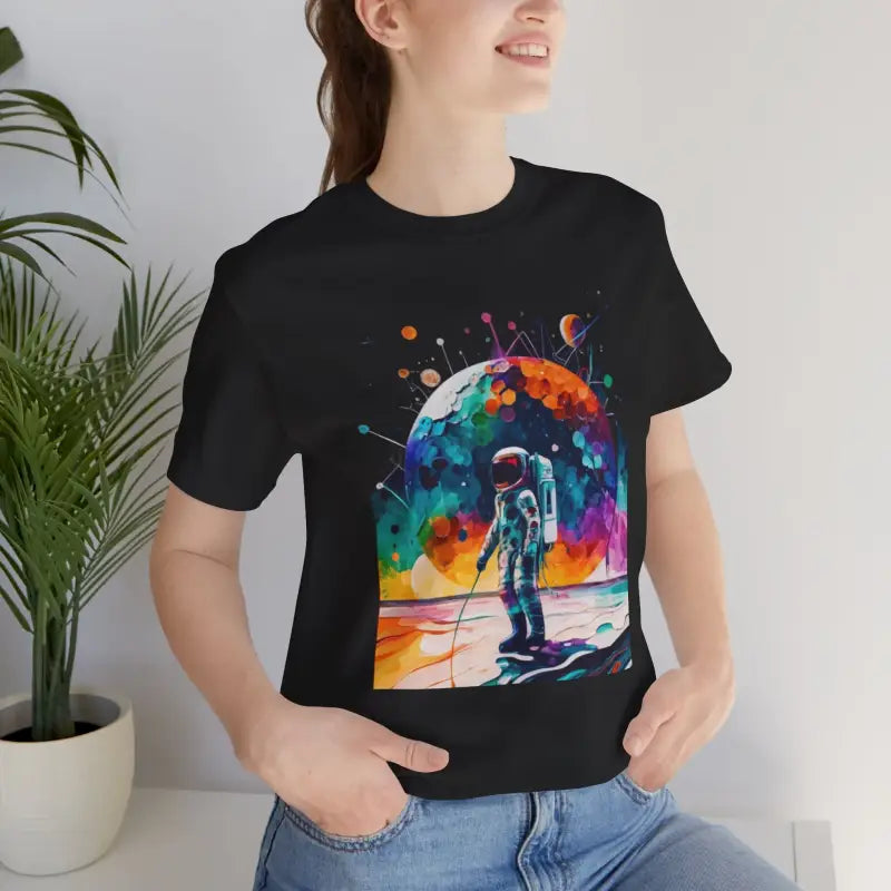 Astronaut Unisex Jersey Short Sleeve Tee - Cotton Comfort - DipaliZ