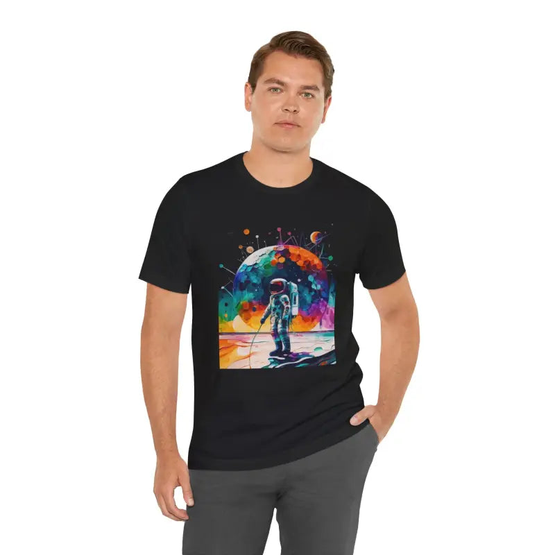 Astronaut Unisex Jersey Short Sleeve Tee - Cotton Comfort - DipaliZ