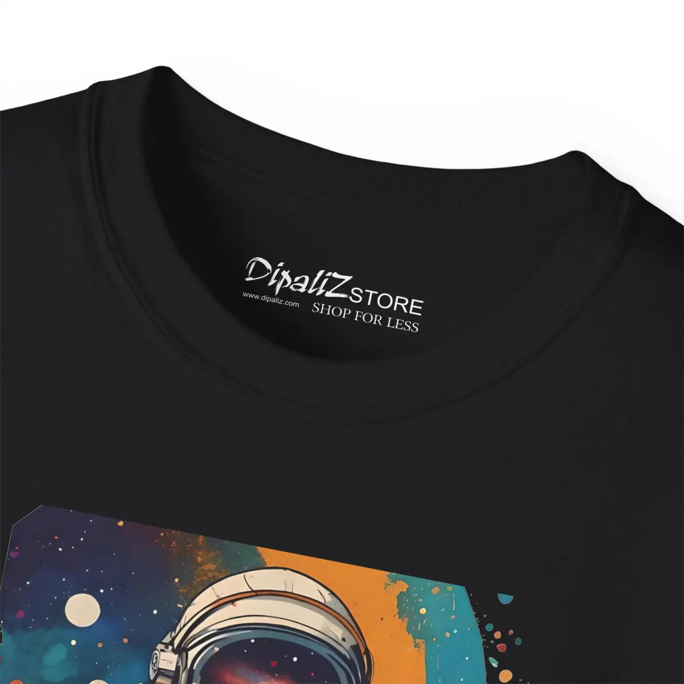 Astronaut T-Shirt - Vibrant Paint Splash Design - DipaliZ