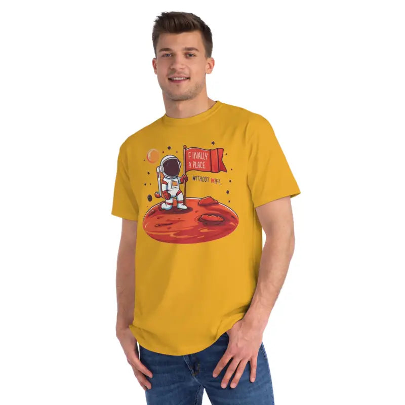 Sustainable Astronaut Tees - Space-Age Cozy Comfort - DipaliZ