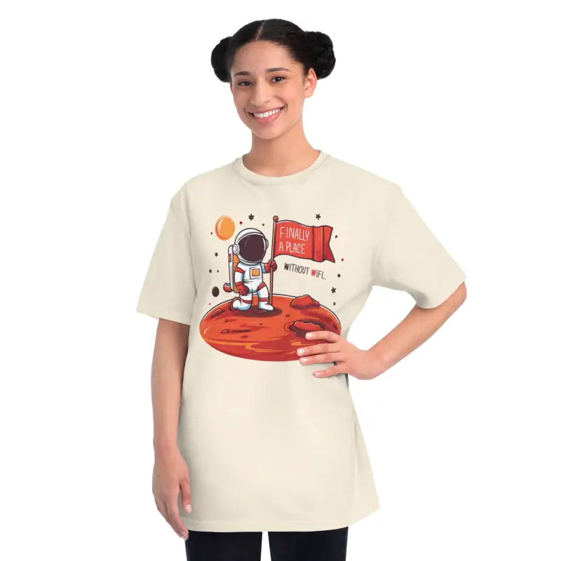 Sustainable Astronaut Tees - Space-Age Cozy Comfort - DipaliZ