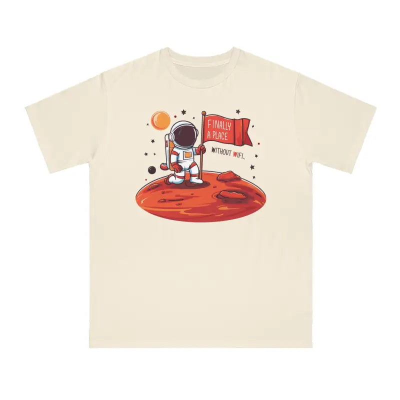 Sustainable Astronaut Tees - Space-Age Cozy Comfort - DipaliZ