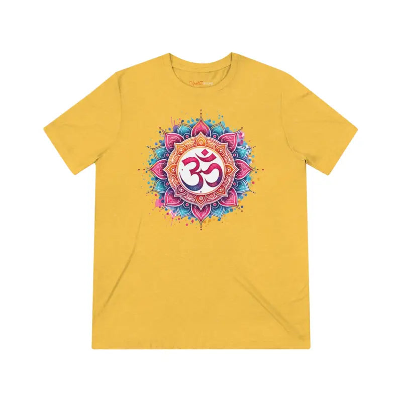 Meditation Aum Edition Premium Triblend Unisex Tee - DipaliZ