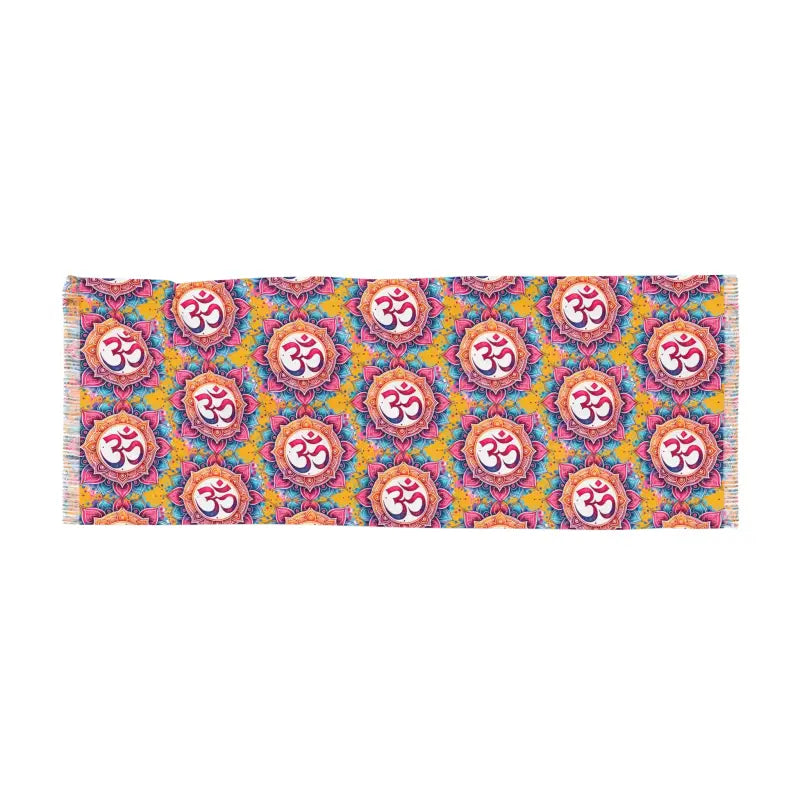 Dynamic Aum Pattern Scarf - Fashion Essential for Women - DipaliZ