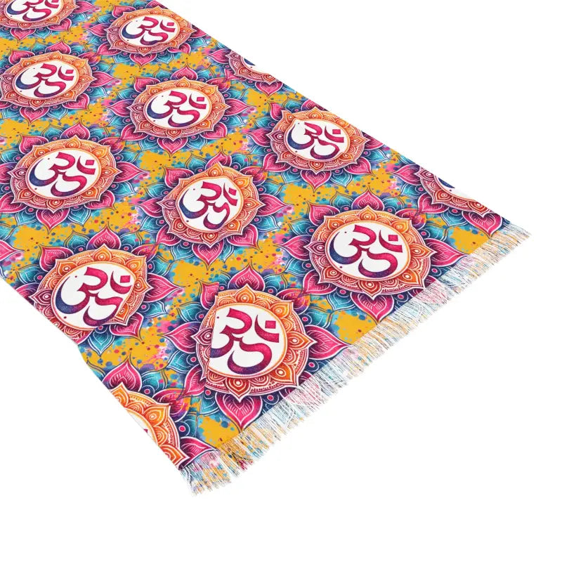 Dynamic Aum Pattern Scarf - Fashion Essential for Women - DipaliZ
